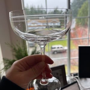 Kate Spade Champagne glasses